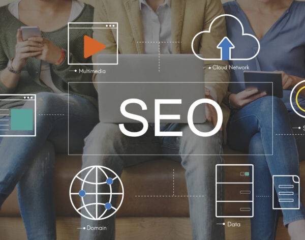 Big Data Domain Web Page SEO Concept